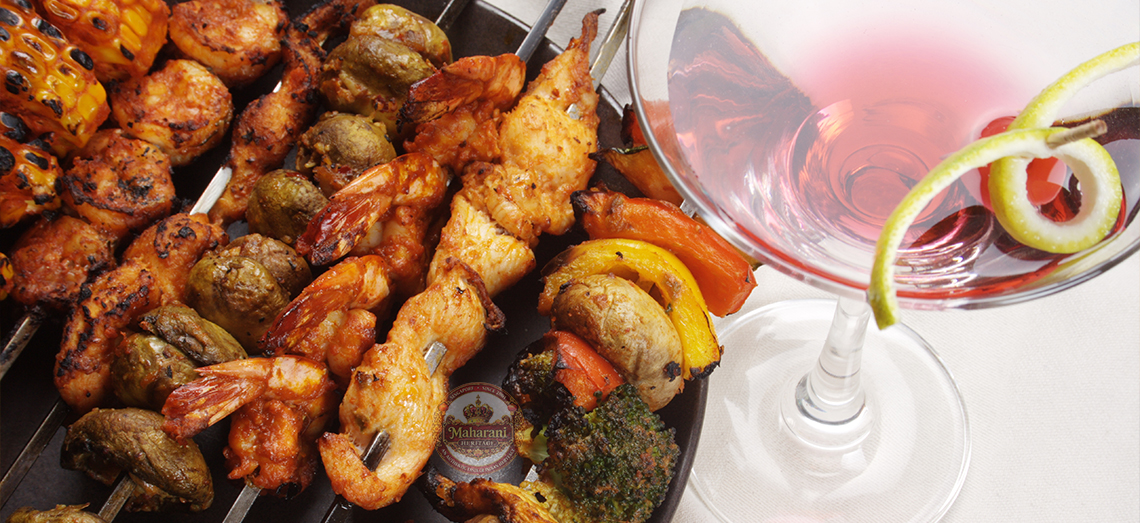 Tandoori Kebab Delights at Maharani Heritage